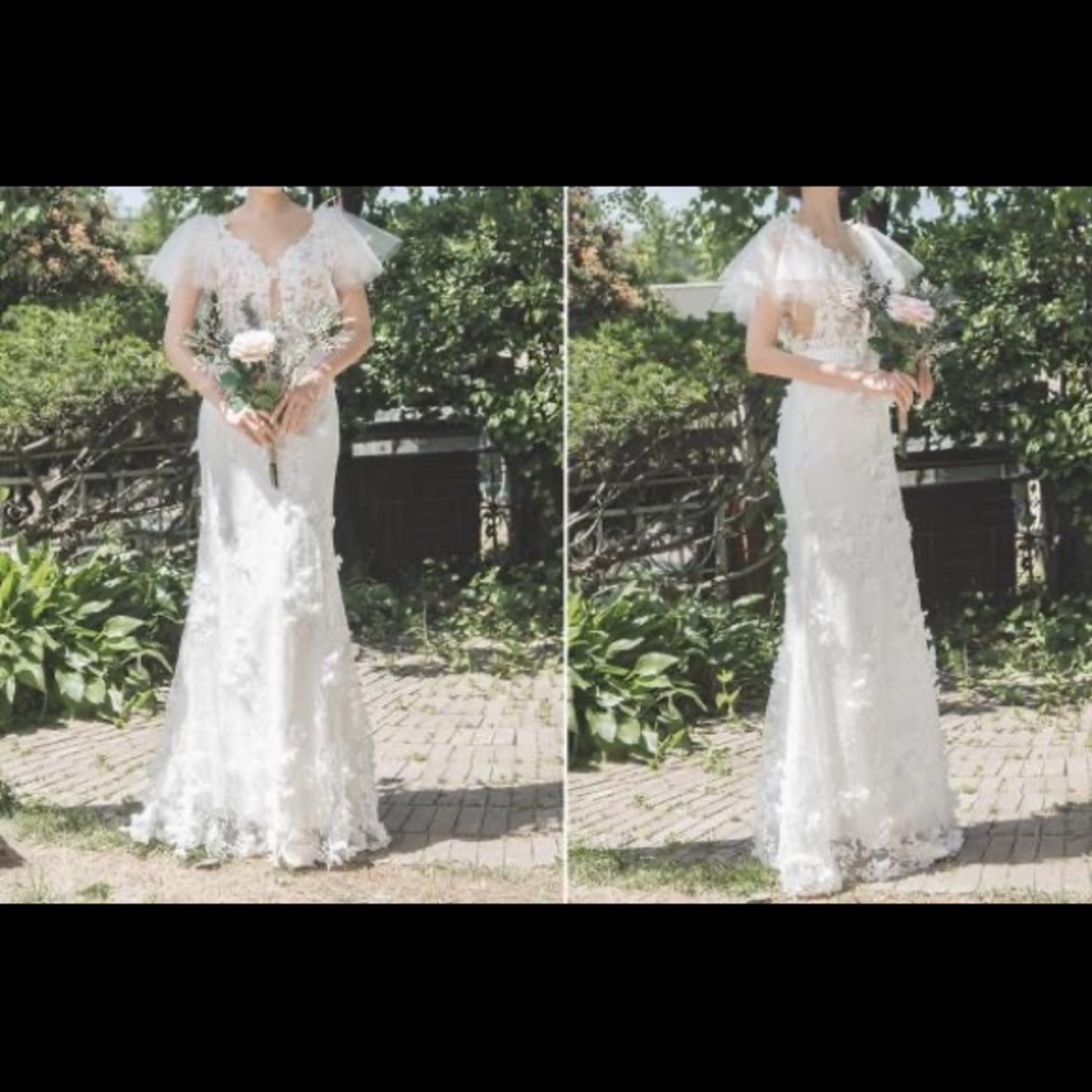 wedding dress bridal gown size 0
